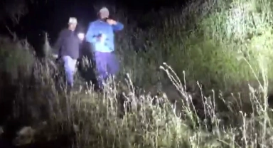 Baraj ortasında kurtarma operasyonu