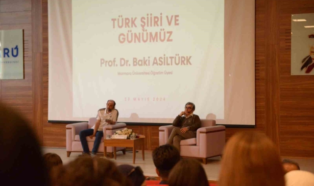 BARÜ'de Türk şiirinin dünü ve bugünü konuşuldu
