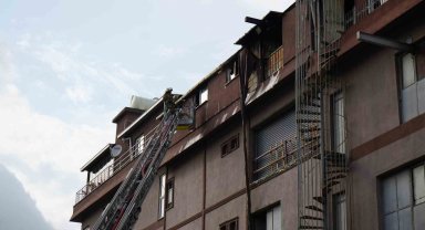 Başakşehir'de sanayi sitesinde korkutan yangın