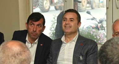 Başkan Akın'dan, Yakupköy'e ziyaret