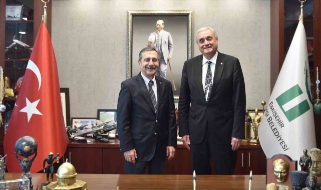 Başkan Bakkalcıoğlu'dan, Başkan Ataç'a ziyaret