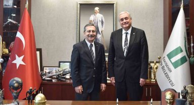 Başkan Bakkalcıoğlu'dan, Başkan Ataç'a ziyaret