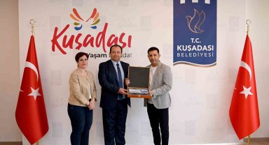 Başkan Günel, Creil'den gelen heyeti ağırladı