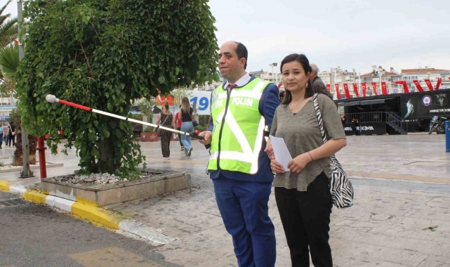 Başkan Özen'in beyaz baston çağrısı yanıtsız kalmadı