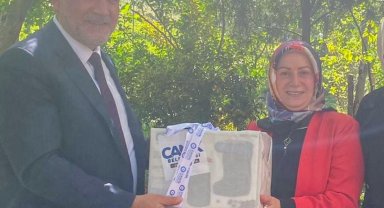 Başkan Sandıkçı, şehit annelerinin duasını aldı