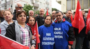 Başkan Şehirli 1 Mayıs'ta emekçilerle birlikte yürüdü