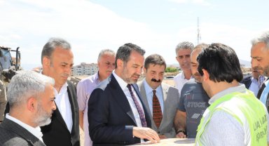 Başkan Şerifoğulları, sahada incelemelerde bulundu