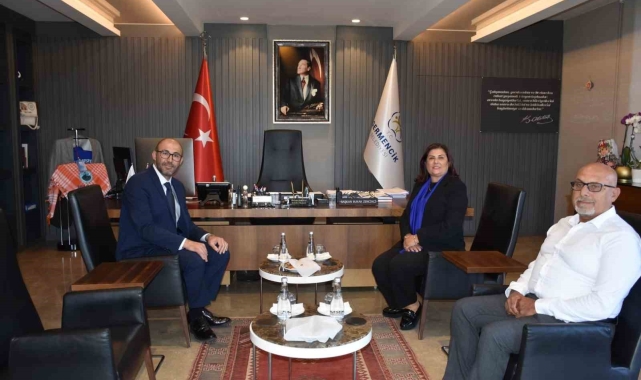 Başkan Zencirci, Çerçioğlu ile görüştü