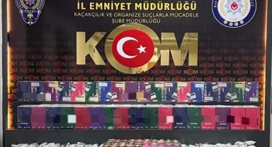 Batman'da bin 120 adet kaçak elektronik sigara ele geçirildi