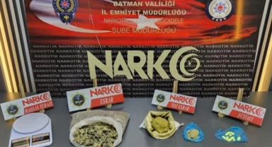Batman'da yaklaşık 3 kilo uyuşturucu ele geçirildi