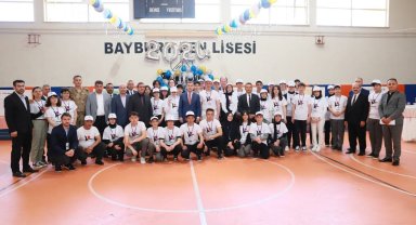 Bayburt'ta bilim fuarının açılışı yapıldı