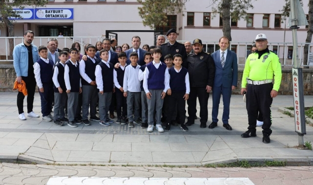 Bayburt'ta Trafik Haftası etkinlikleri