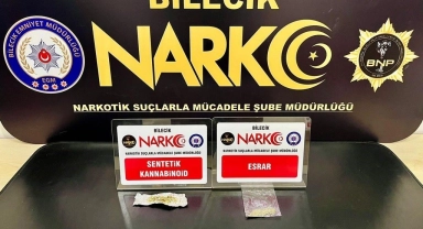 Bilecik'te uyuşturucu operasyonu