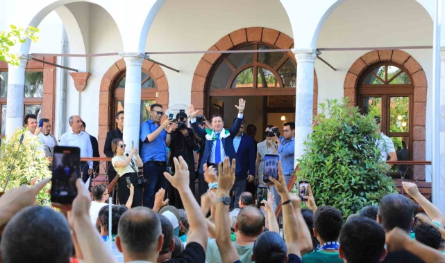 Bodrum Asi Tayfa'dan Başkan Aras'a ziyaret