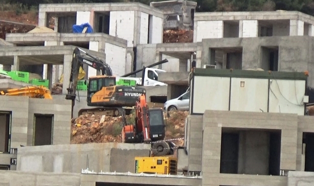 Bodrum'da yasağa rağmen inşaatlar tam gaz devam ediyor