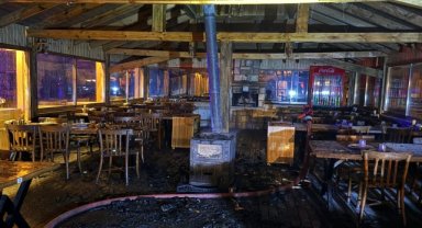 Bolu Dağı'nda dinlenme tesisinde çıkan yangın söndürüldü