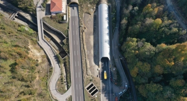 Bolu Dağı Tüneli 300 ton çelik kullanılarak 67 metre uzatılacak