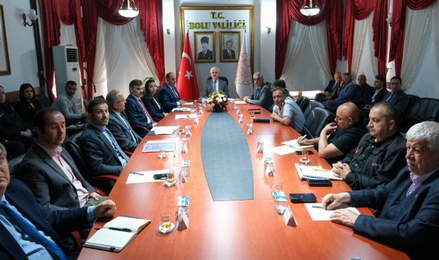 Bolu İl Su Kurulu Toplantısı yapıldı