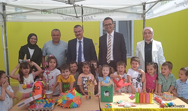 BOYABAT'TA "KARTONDAN ÜRETİYORUM" PROJE SERGİSİ DÜZENLENDİ!