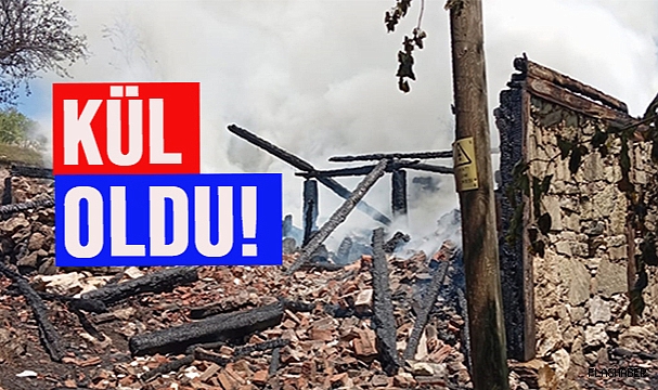 BOYABAT'TA KORKUTAN YANGIN!