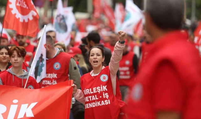 Bursa'da 1 Mayıs coşkusu yaşandı