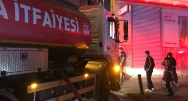Bursa'da iş hanının çatı katında çıkan yangın korkuttu