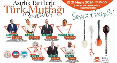 Büyükşehir'den 'Asırlık Tariflerle Türk Mutfağı' paneli