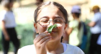 Büyükşehir'in 'Koku Bahçesi' ilgi görüyor