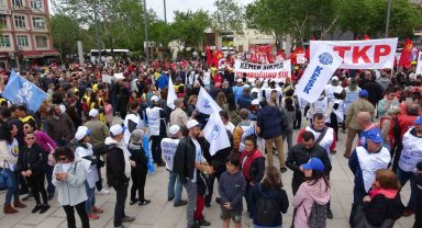 Çanakkale'de 1 Mayıs coşkuyla kutlandı