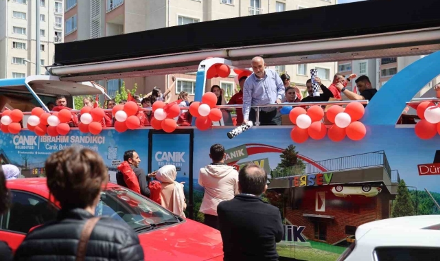 Canik'te 19 Mayıs coşkusu