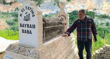 Çemişgezek'te Bayram Baba hazretlerinin kabri yenilendi