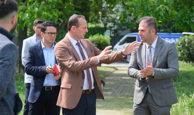 Çiftlikköy'de Başkan Yele, çalışmalar için düğmeye bastı