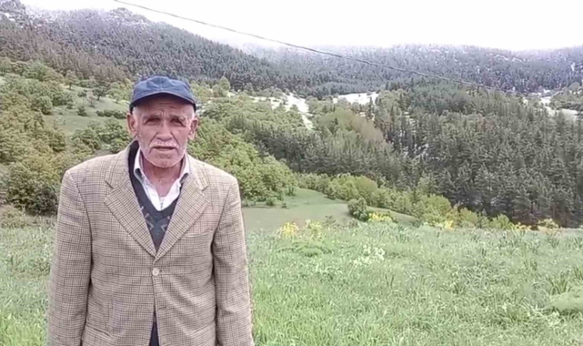 Coreker Yaylası'na kar yağdı
