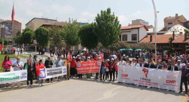 Çorum'da 1 Mayıs coşkuyla kutlandı