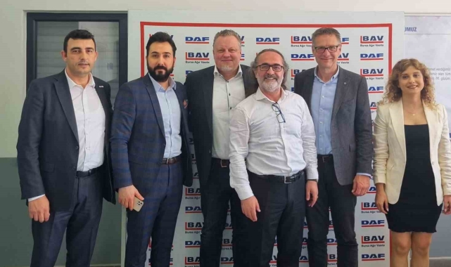 DAF Trucks'tan Bursa Ağır Vasıta'ya önemli ziyaret