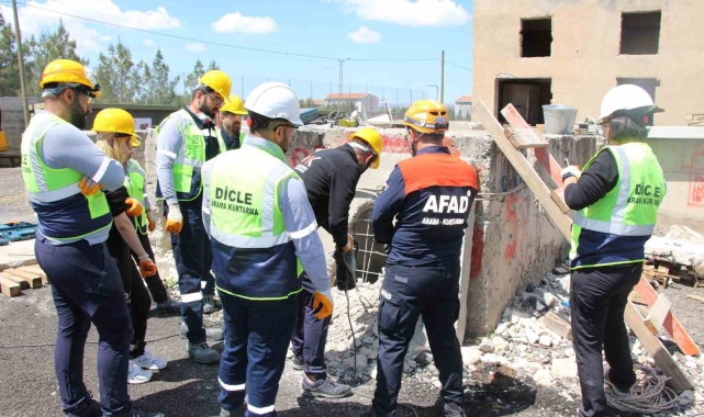 DAK ekibine AFAD'dan uygulamalı eğitim