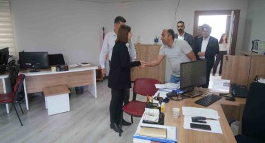 DBB Başkanları birimleri denetledi