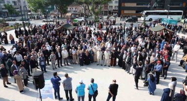 Derince'de hacı adayları dualarla uğurlandı