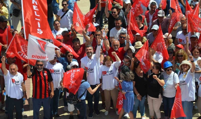 Didim'de 1 Mayıs kutlandı