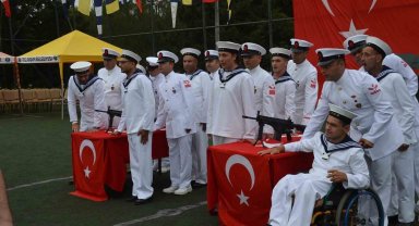 Didim'de engellilere temsili askerlik töreni düzenlendi