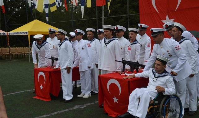 Didim'de engellilere temsili askerlik töreni düzenlendi