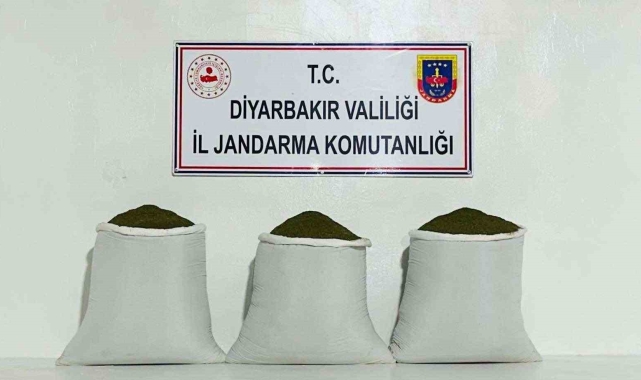 Diyarbakır'da 230 kilo toz esrar ele geçirildi