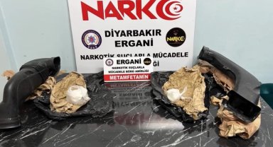 Diyarbakır'da kargo kolisinde ve araç yedek parçaları içerisinde uyuşturucu ele geçirildi