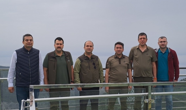 DKMP Bölge Müdürü Çiçek, Kazdağları'nı ziyaret etti