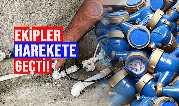 DURAĞAN’DA KAÇAK SUYA GEÇİT YOK!