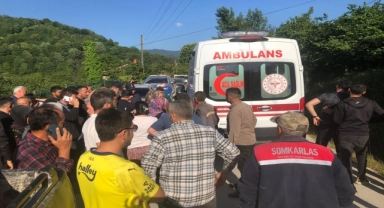 Düzce'de traktörle tomruk çekilirken yaşanan kazada bir kişi yaralandı