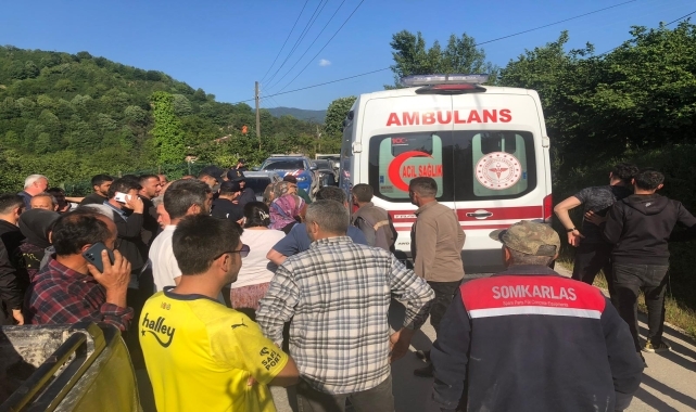 Düzce'de traktörle tomruk çekilirken yaşanan kazada bir kişi yaralandı