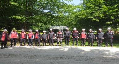 Düzce'de zorlu arazi şartlarında 236 kişinin katılımıyla arama kurtarma tatbikatı yapıldı