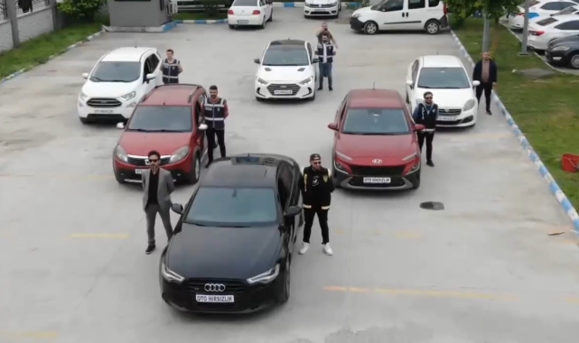 Düzce'de change araç operasyonu: Piyasa değeri 2,5 milyon liralık araçlar yakalandı