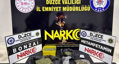 Düzce'de yakalanan uyuşturucu satıcısı tutuklandı